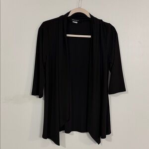 Ashley Blue Elegant Black Cardigan